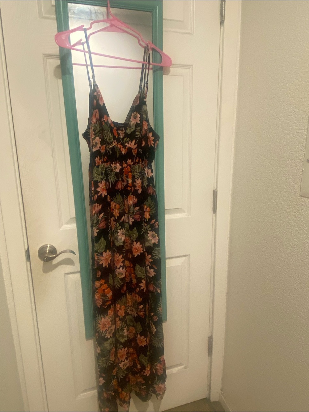 Floral maxi dress